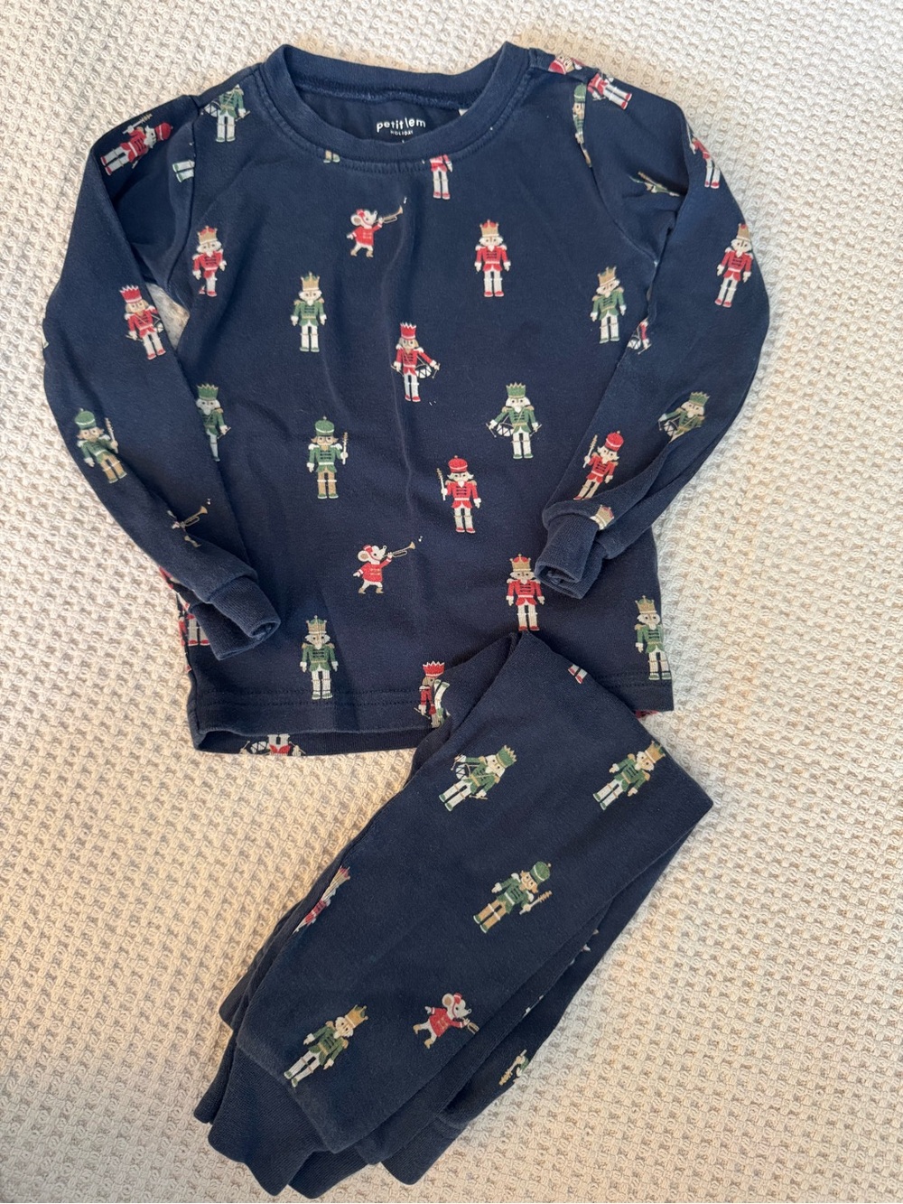 Petit Lem Nutcracker pajama set
